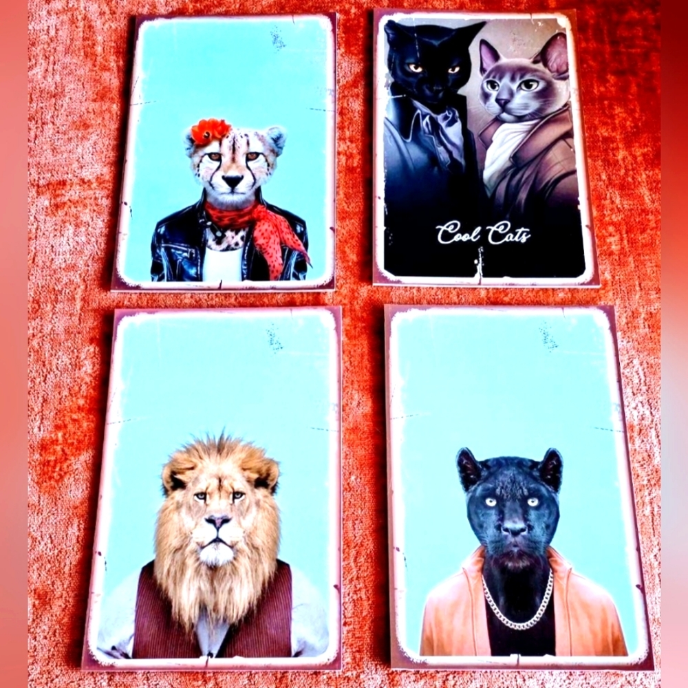 Dapper Cats Wood Art | Unique, Fun, Quirky